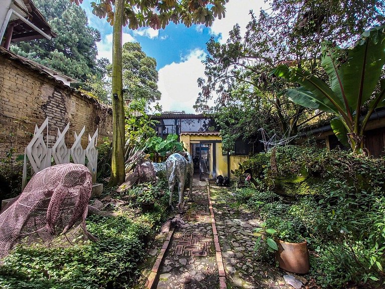 Apartaestudio Casa Colonial en La Candelaria
