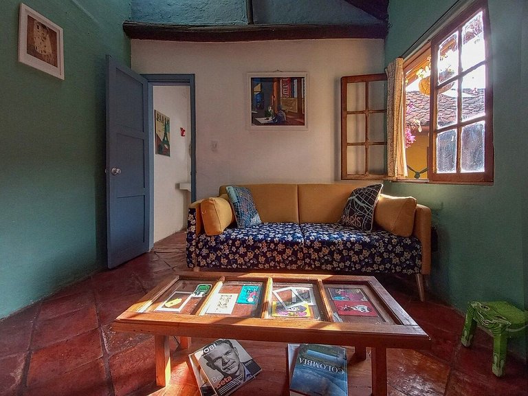 Apartaestudio Casa Colonial en La Candelaria