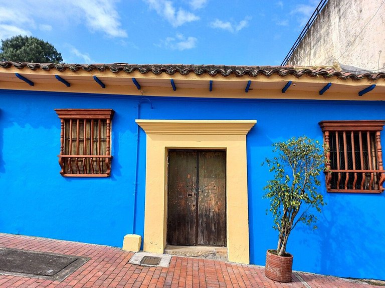 Apartaestudio Casa Colonial en La Candelaria