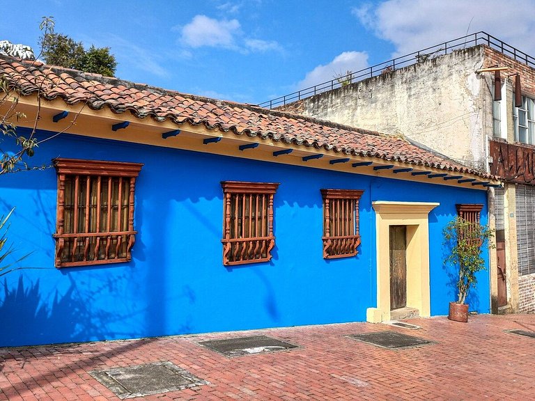 Apartaestudio Casa Colonial en La Candelaria
