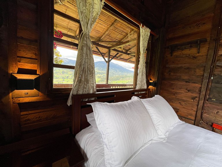 Cabain in Boyacá Colombia, near paragliding