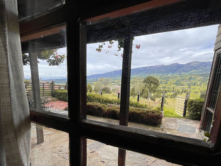 Cabain in Boyacá Colombia, near paragliding