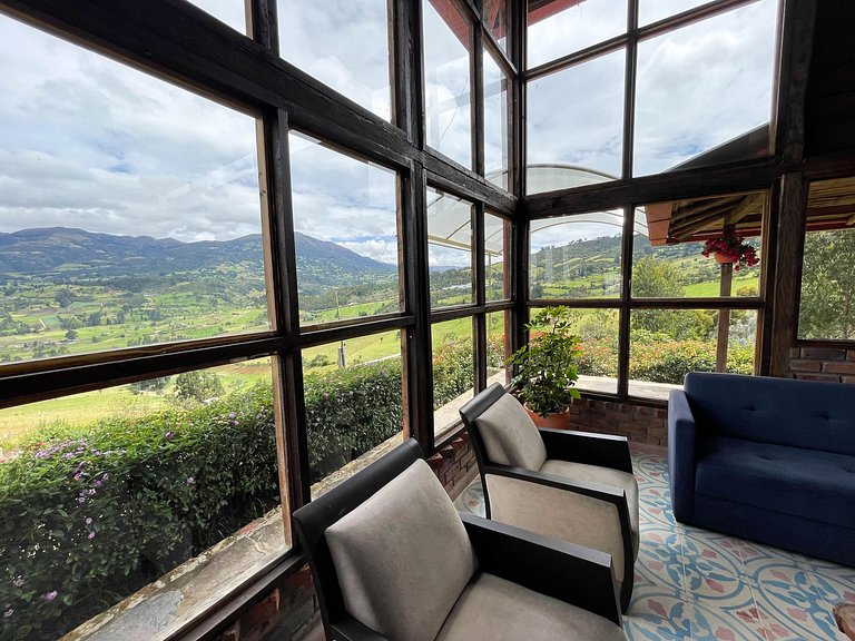 Cabain in Boyacá Colombia, near paragliding