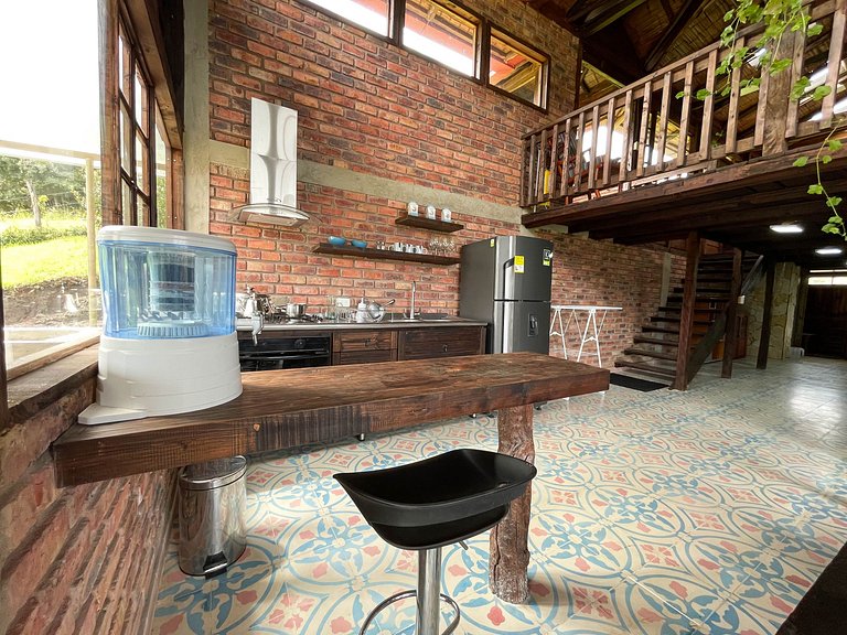 Cabain in Boyacá Colombia, near paragliding