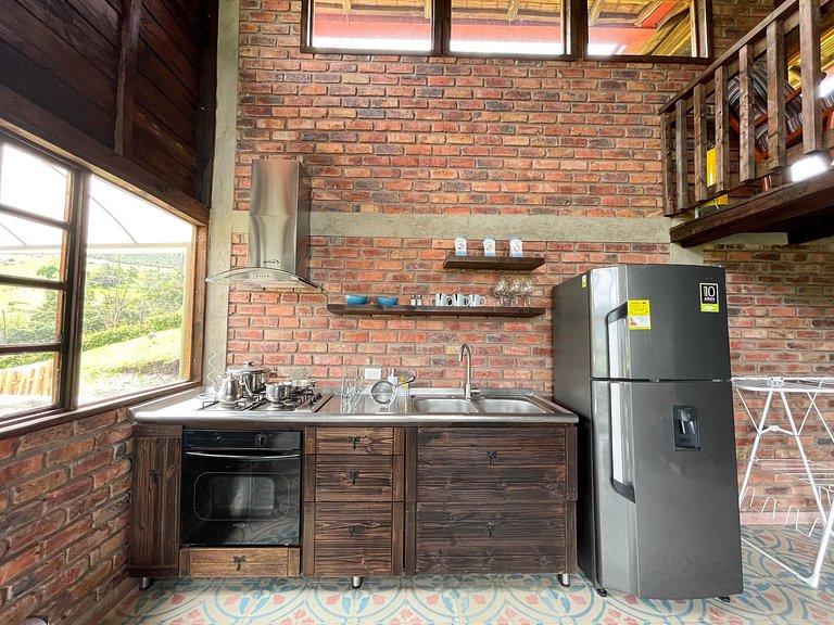 Cabain in Boyacá Colombia, near paragliding