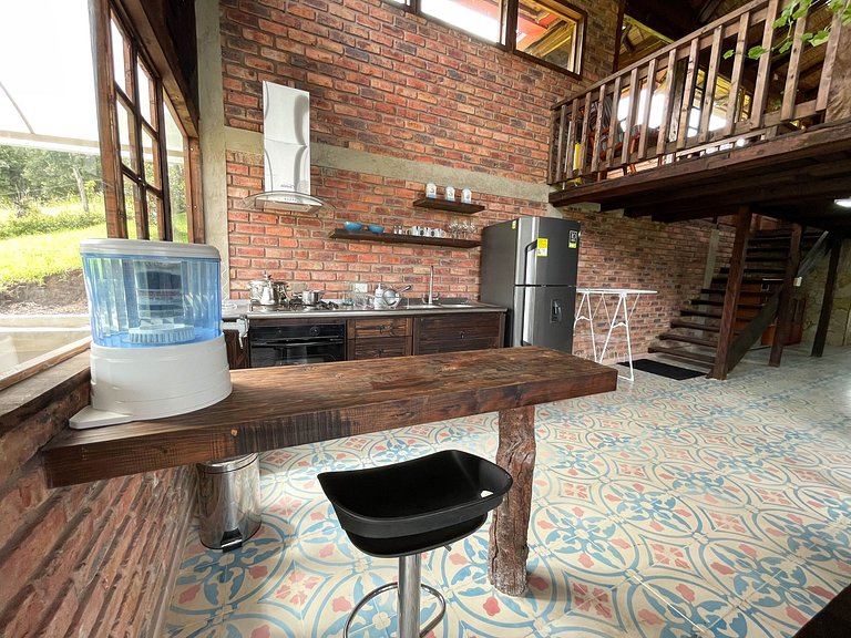 Cabain in Boyacá Colombia, near paragliding