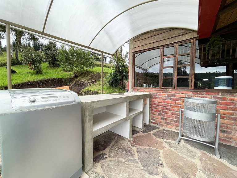 Cabain in Boyacá Colombia, near paragliding