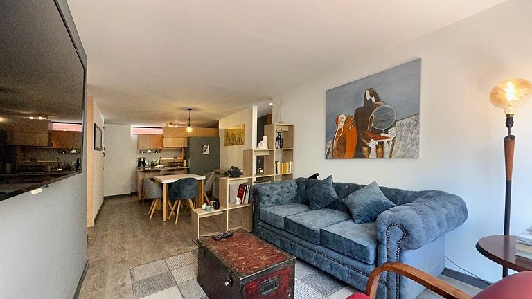 Exclusivo y bohemio apartamento en Chapinero Alto