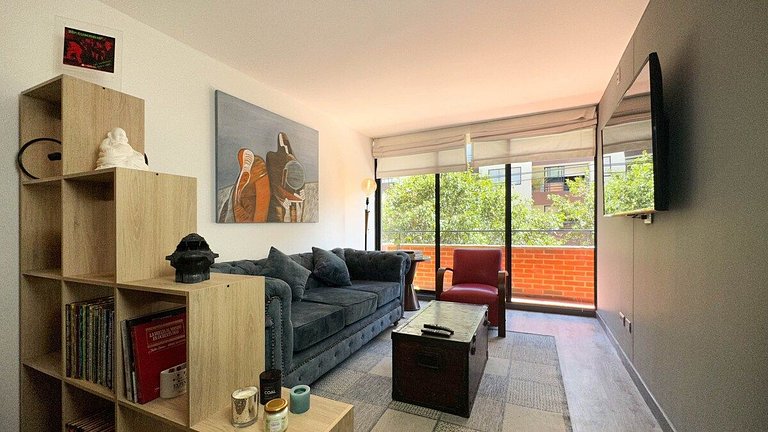 Exclusivo y bohemio apartamento en Chapinero Alto