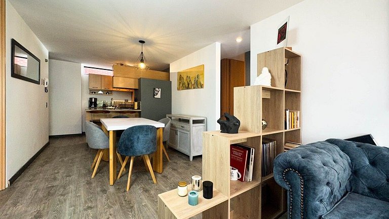 Exclusivo y bohemio apartamento en Chapinero Alto