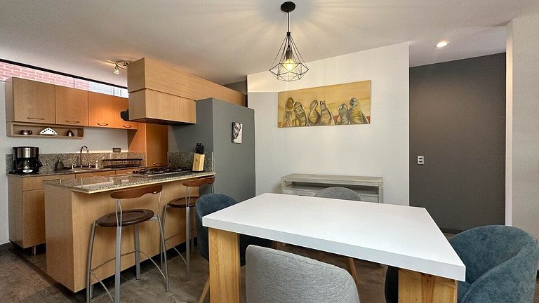 Exclusivo y bohemio apartamento en Chapinero Alto
