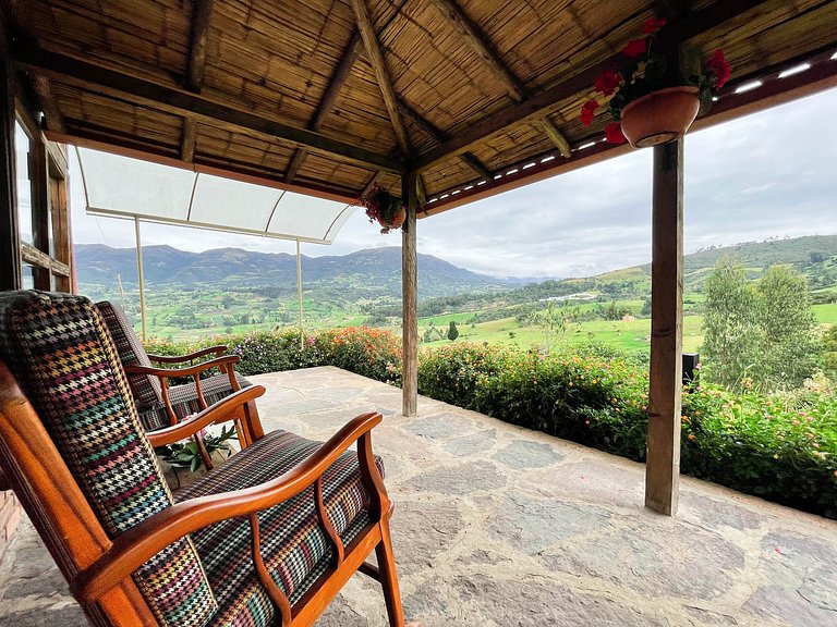 Cabain in Boyacá Colombia, near paragliding