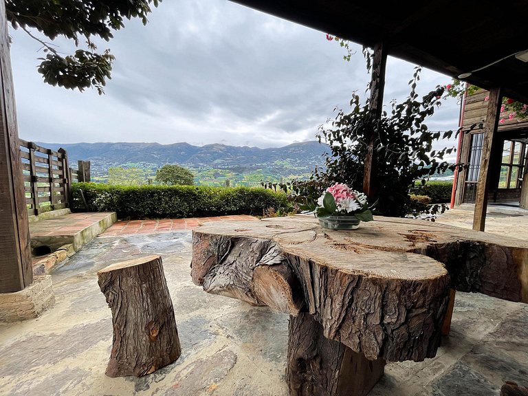 Cabain in Boyacá Colombia, near paragliding