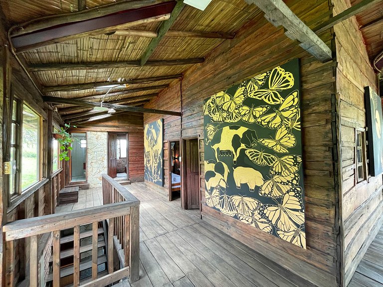 Cabain in Boyacá Colombia, near paragliding