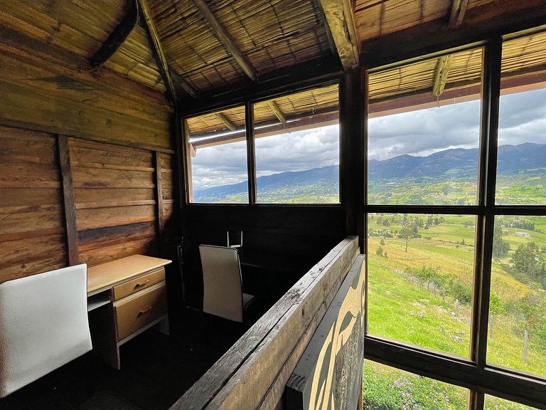 Cabain in Boyacá Colombia, near paragliding