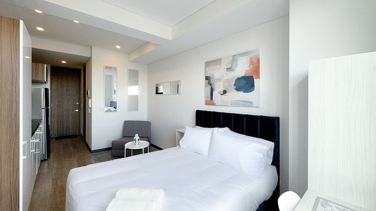Exclusivo apartaestudio con vista a Bogotá