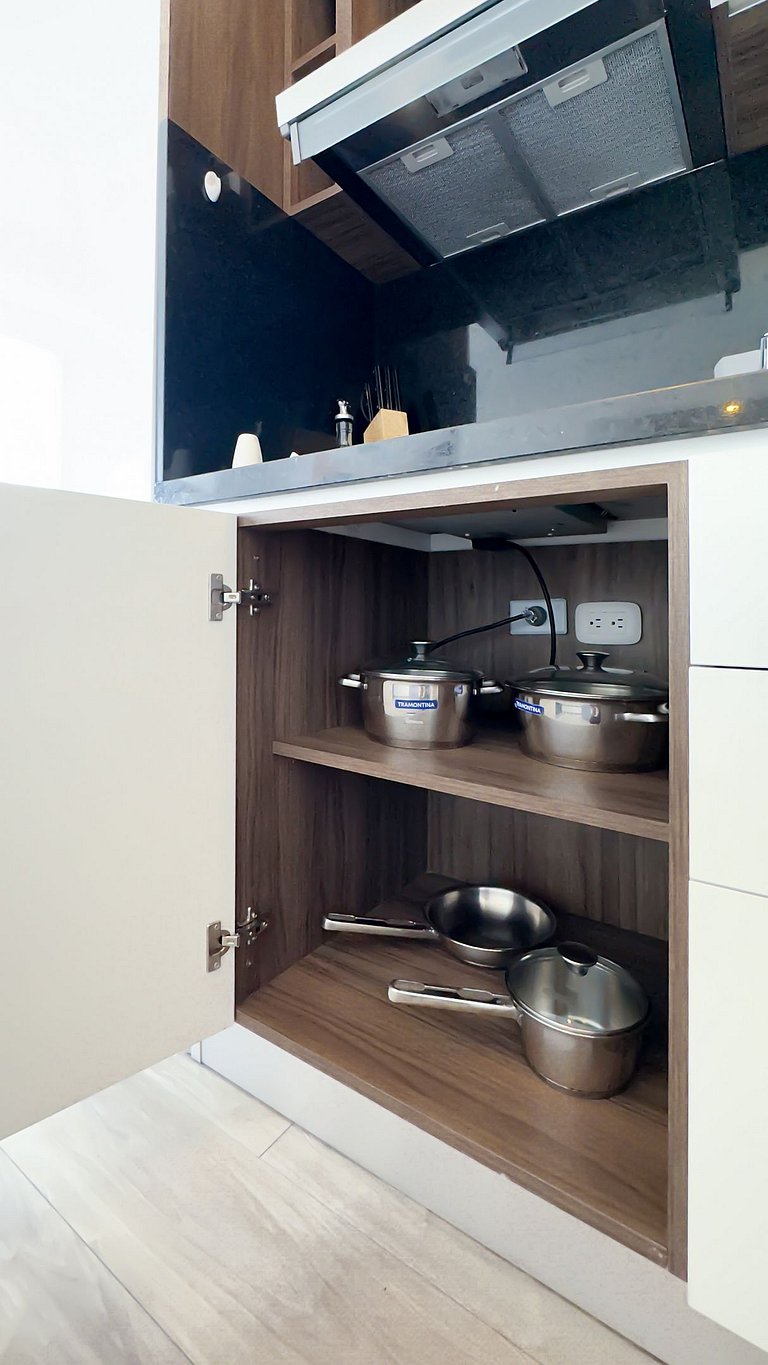 Exclusivo apartaestudio con vista a Bogotá