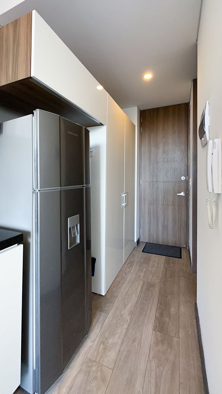 Exclusivo apartaestudio con vista a Bogotá