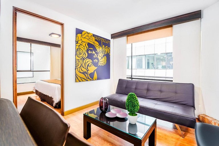 Exceptional Studio Apartment in Parque de la 93.