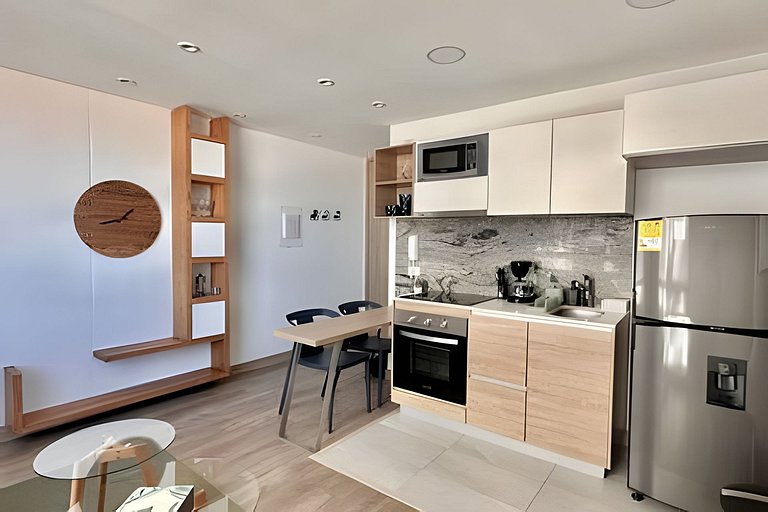 Moderno y lujoso apartaestudio cerca al Campin
