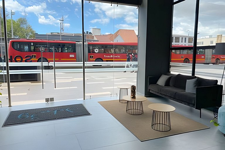 Chapinero studio apartment with everything nearby