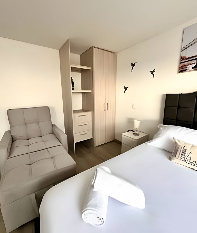 Spacious & Cozy Studio in Downtown Bogotá