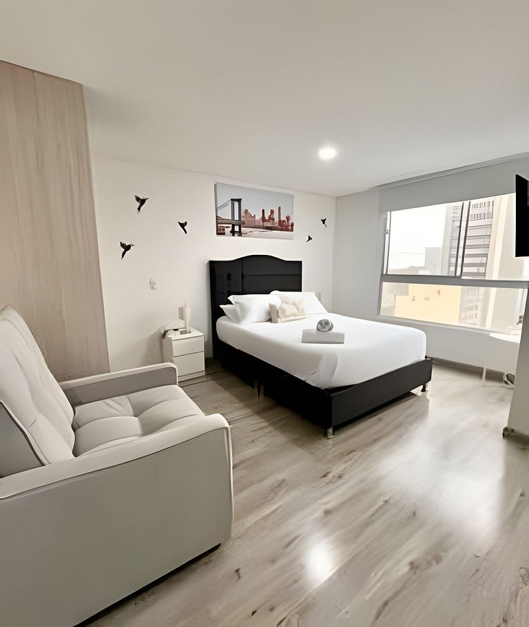 Spacious & Cozy Studio in Downtown Bogotá